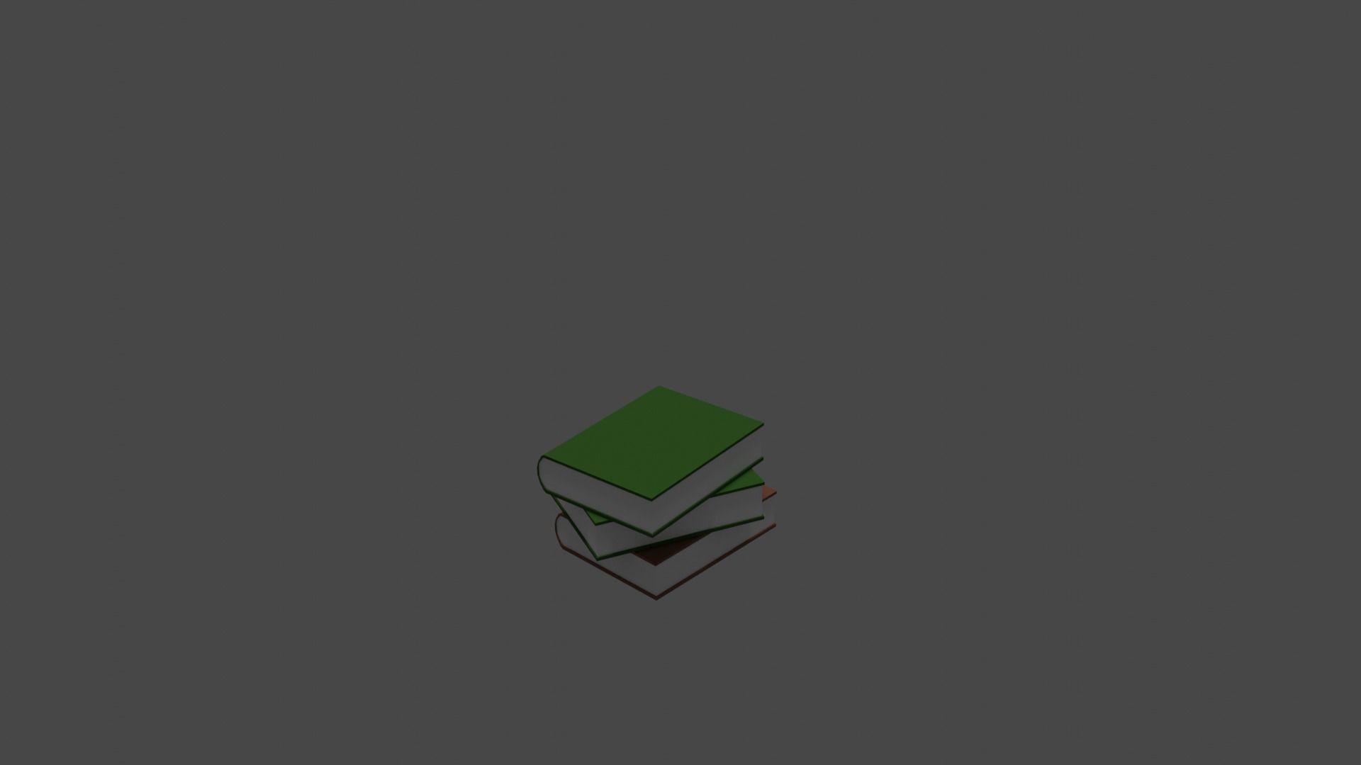 BookStack book Free low-poly 3D model_1