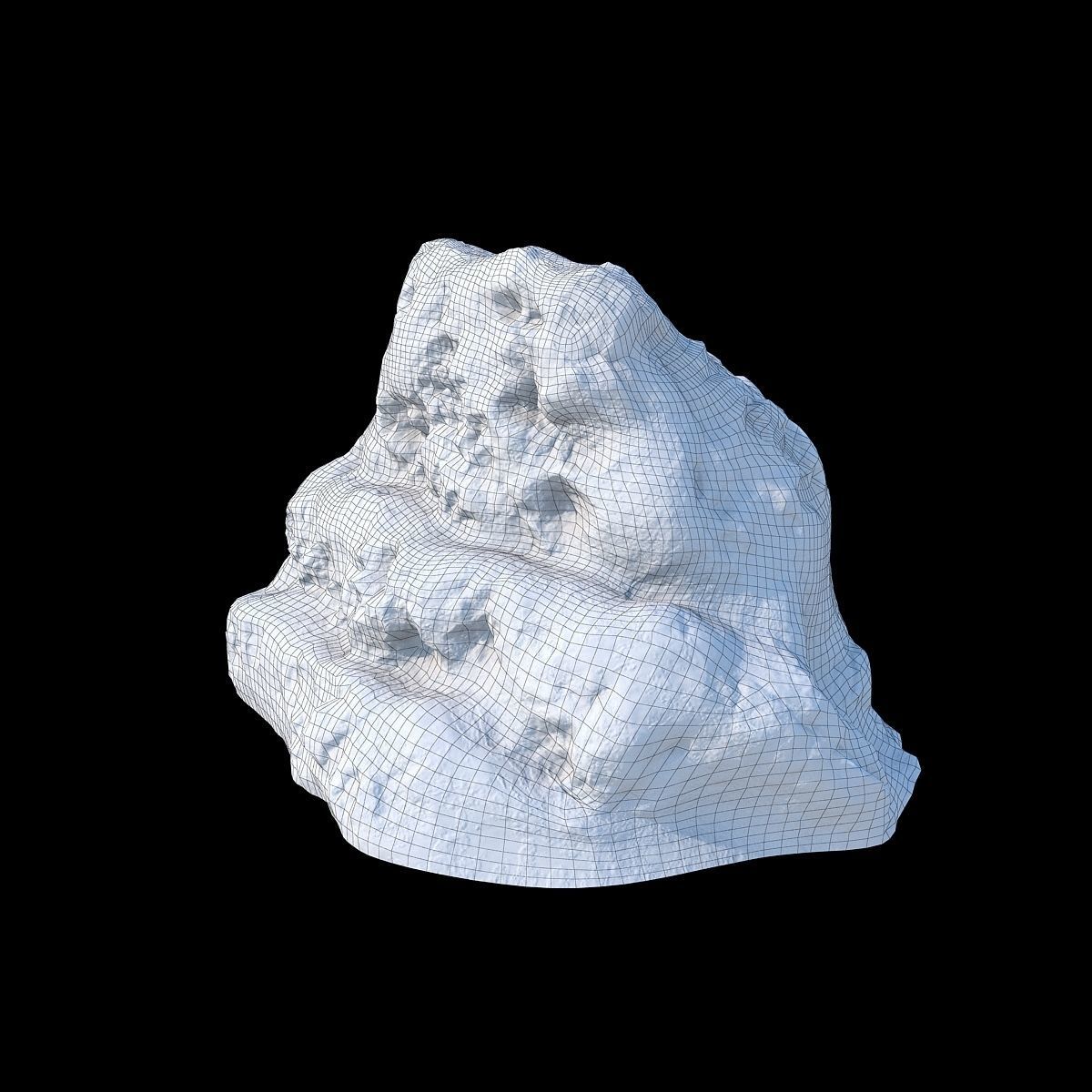 Desert stones models with PBR workflow setup for V-Ray 3D model_9