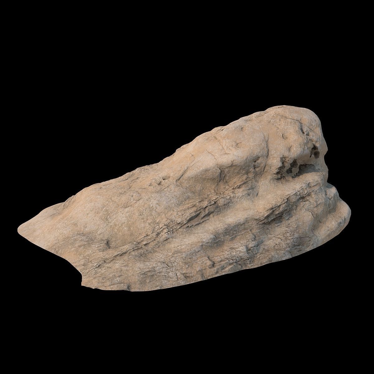 Desert stones models with PBR workflow setup for V-Ray 3D model_14