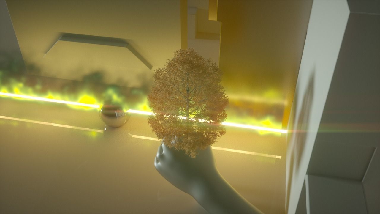 out of hand Free low-poly 3D model_6