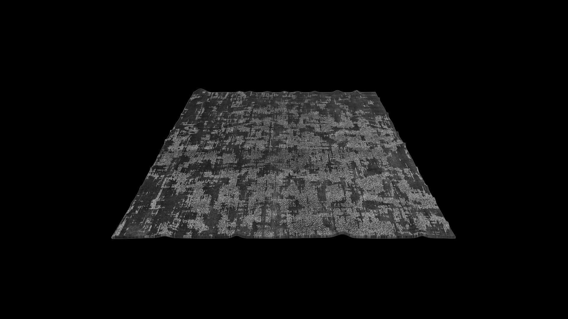 High polygonal carpet Free 3D model_3