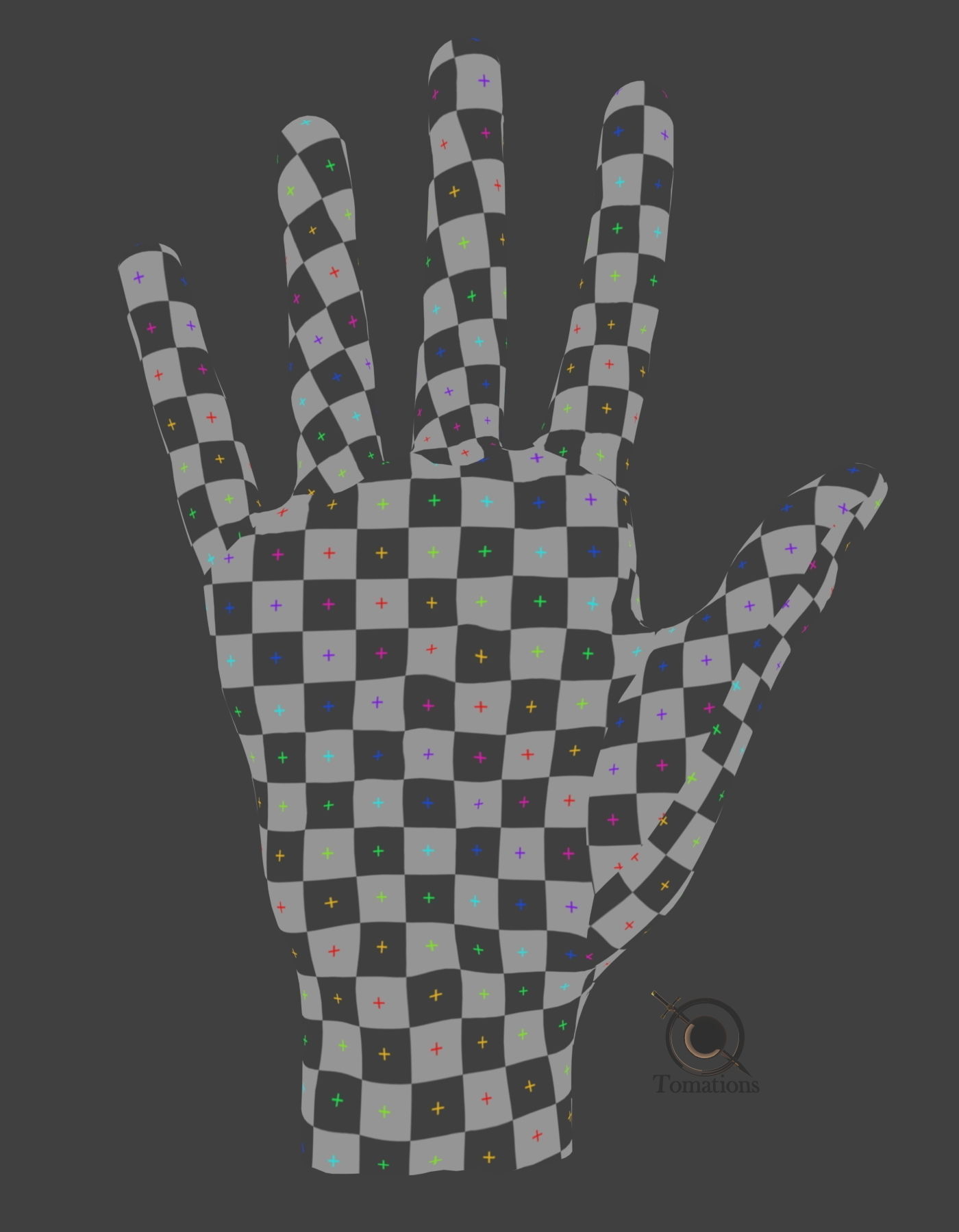 Hand Model 3D model_12
