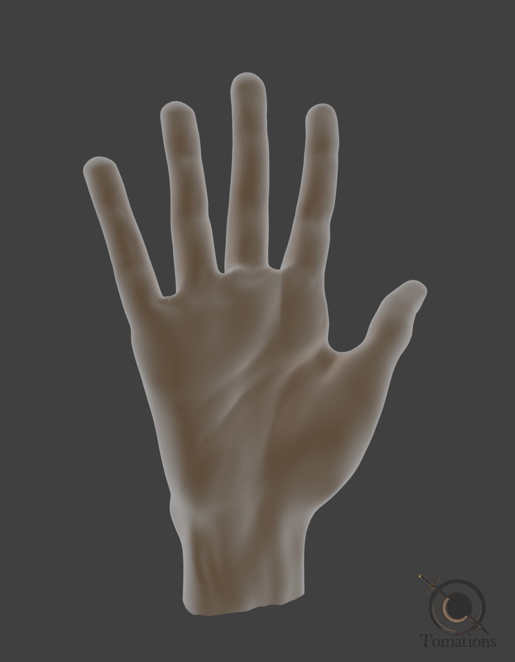 Hand Model 3D model_7