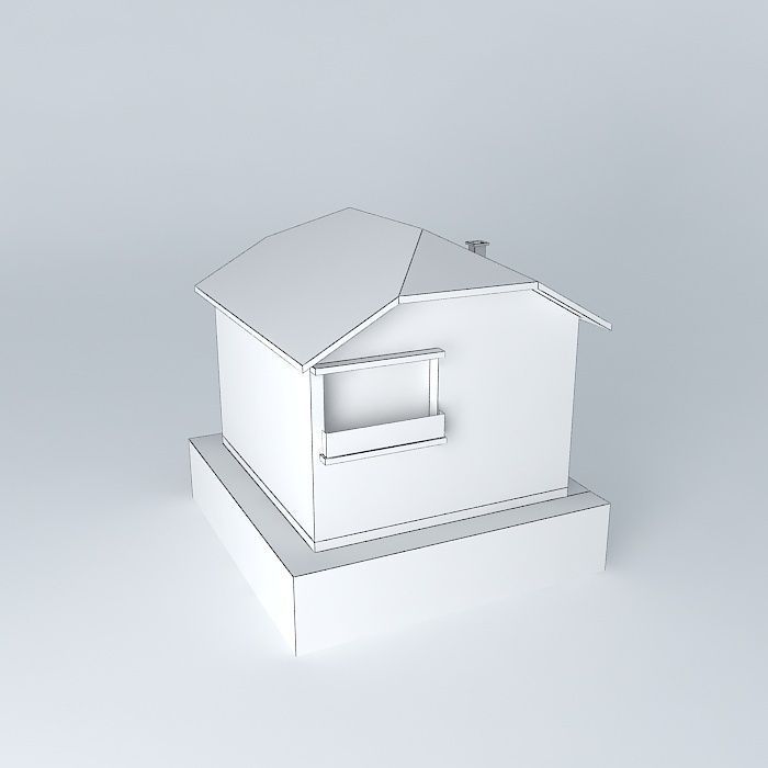 Osman C House 3D model_3