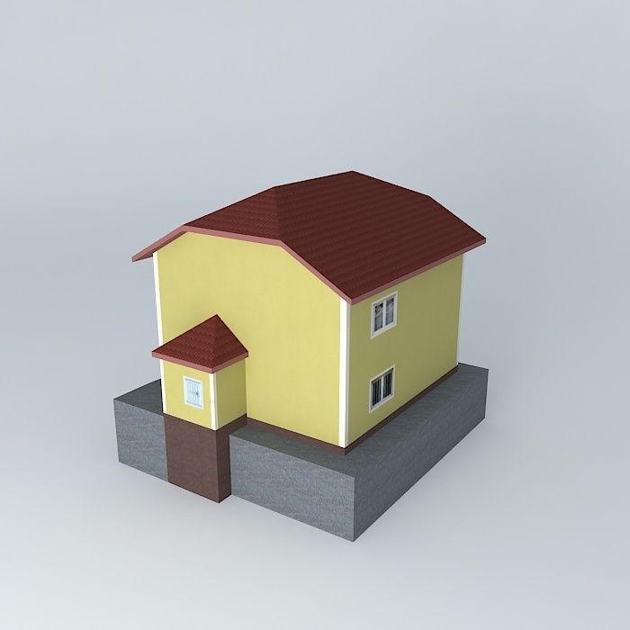 Osman C House 3D model_1