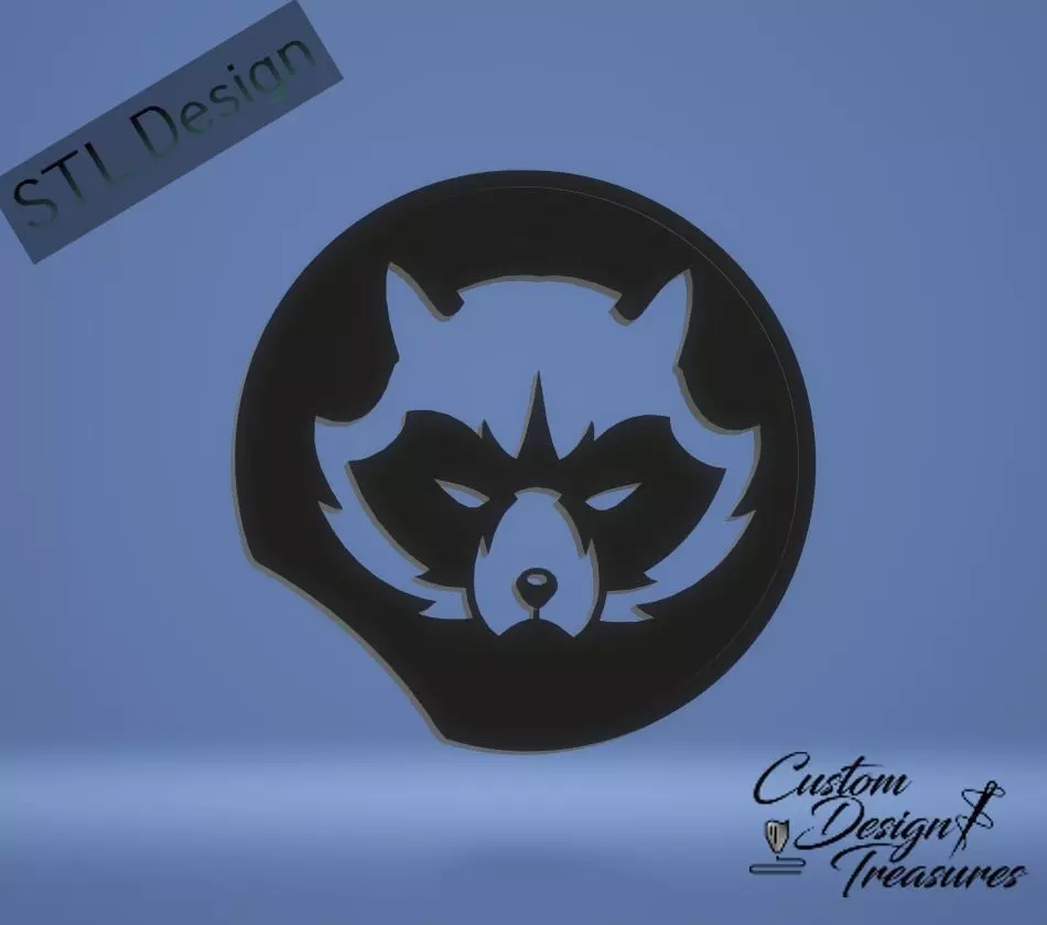 Disney Inspired Mouse Ears - Rocket Racoon 3D print model_0