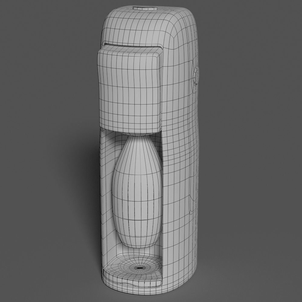 Sparkling Water Maker 3D model_1