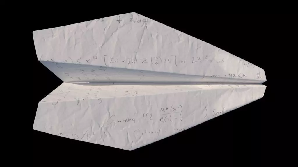 Paper plane 3D model_0