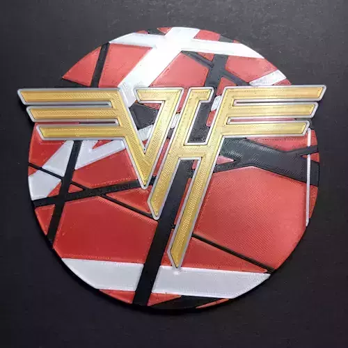Van Halen Logo Coaster