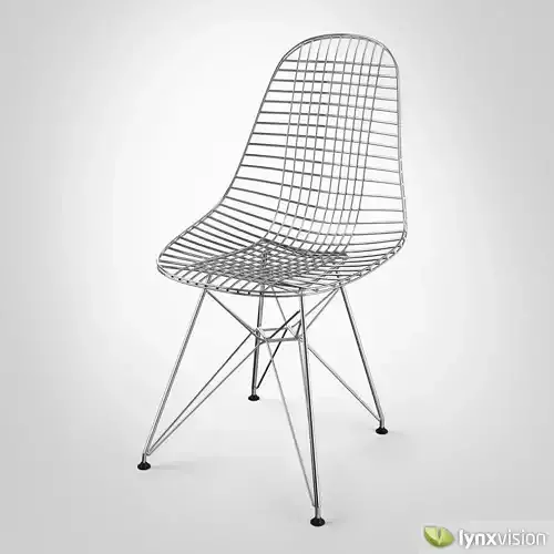 Wire Chair DKR 3D model