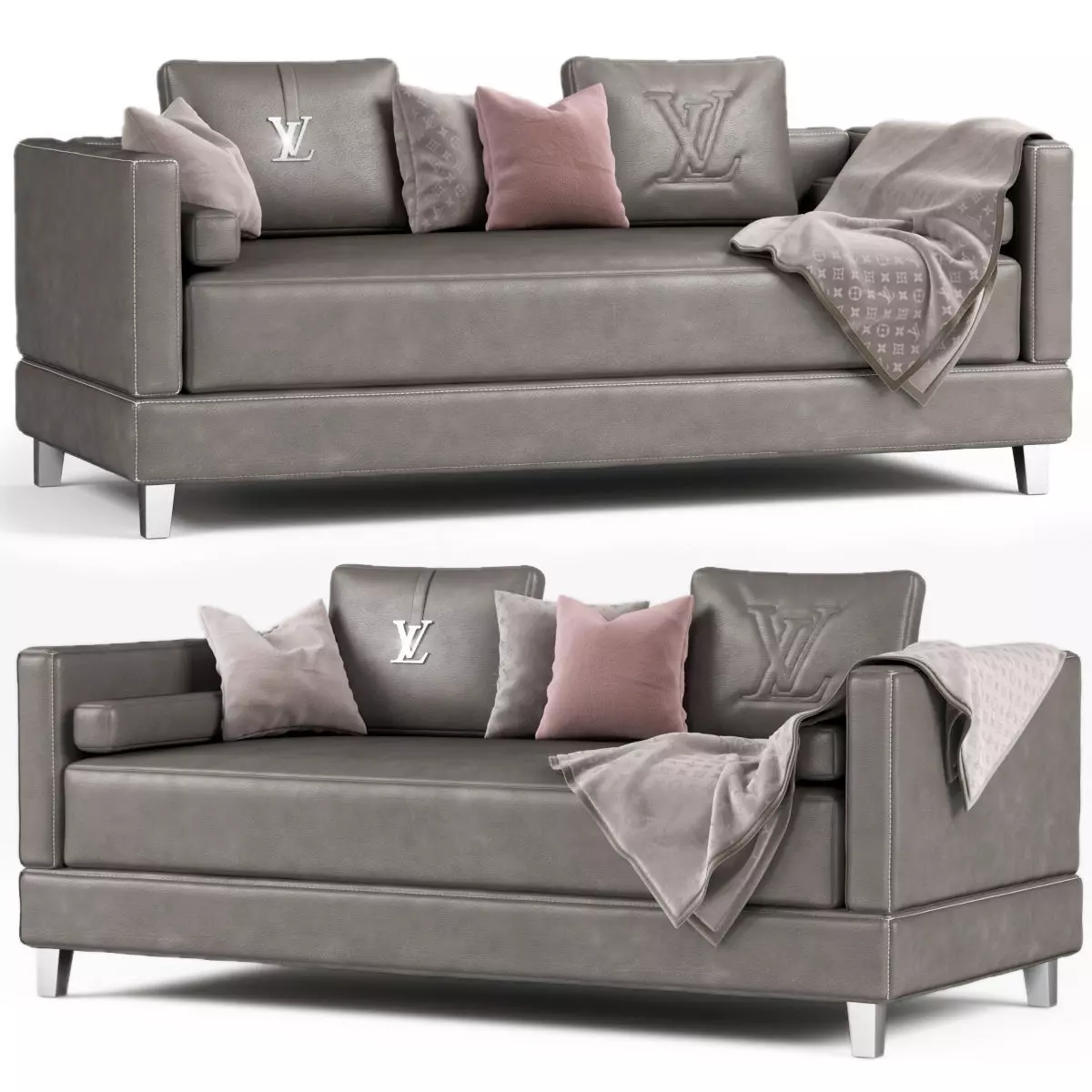 LOUIS VUITTON sofa 3D model