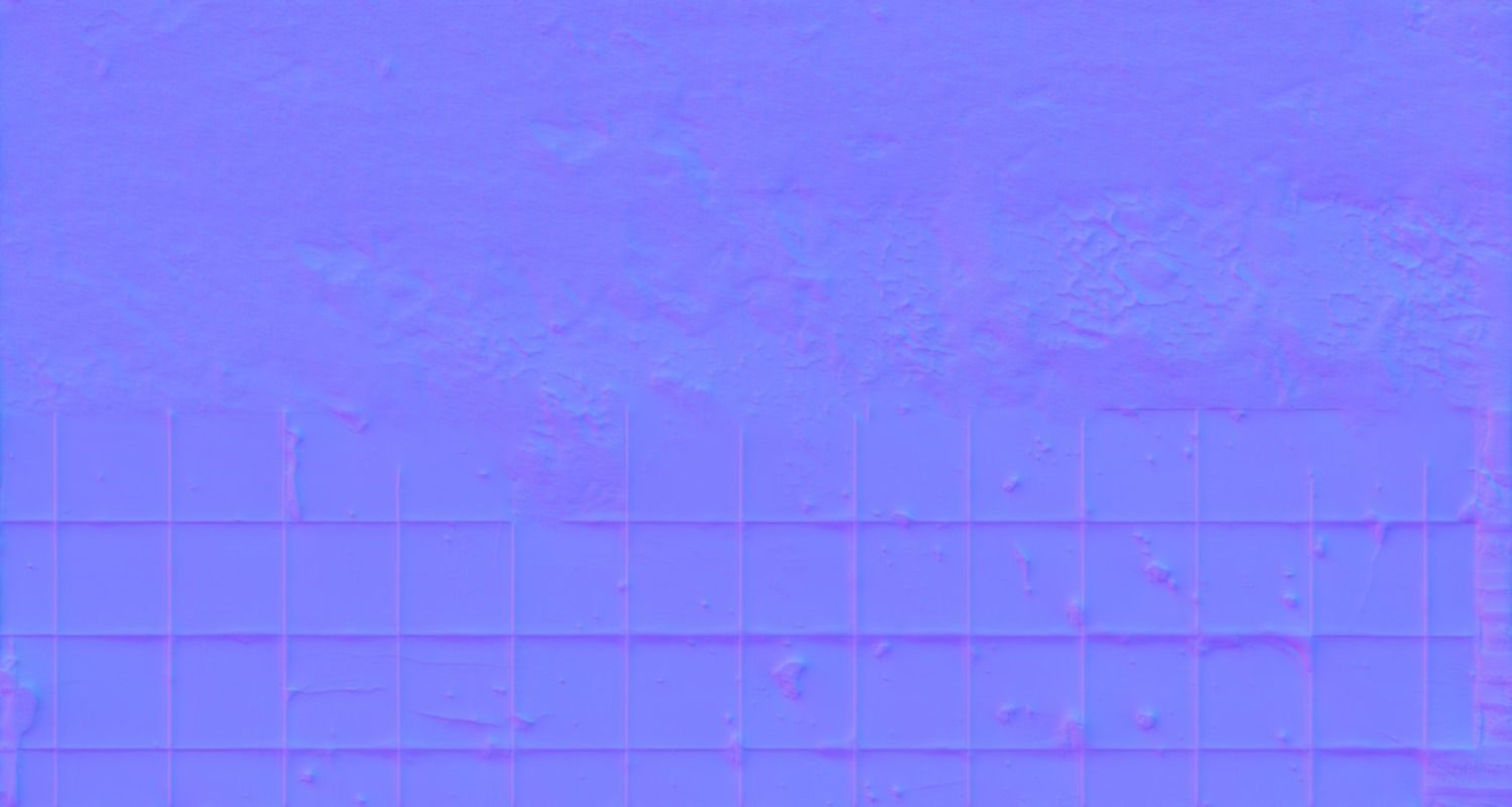 Old Electrical Panel Low-poly 3D model_22