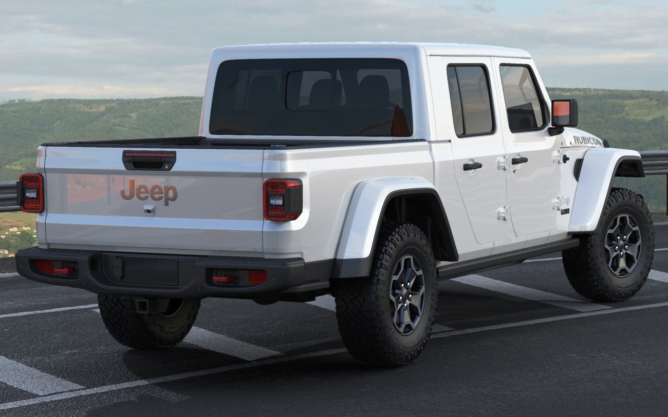 Jeep Gladiator 2020 3D model_18