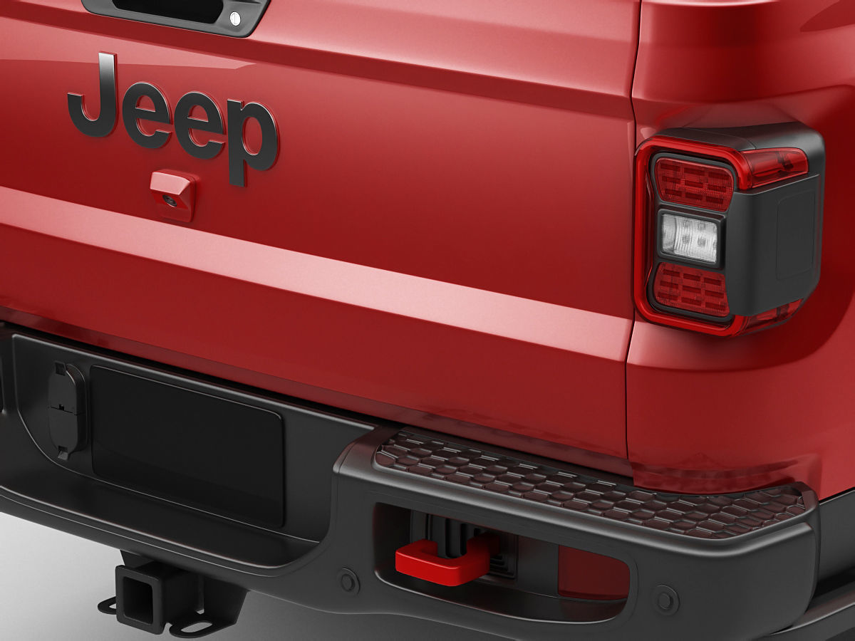 Jeep Gladiator 2020 3D model_4