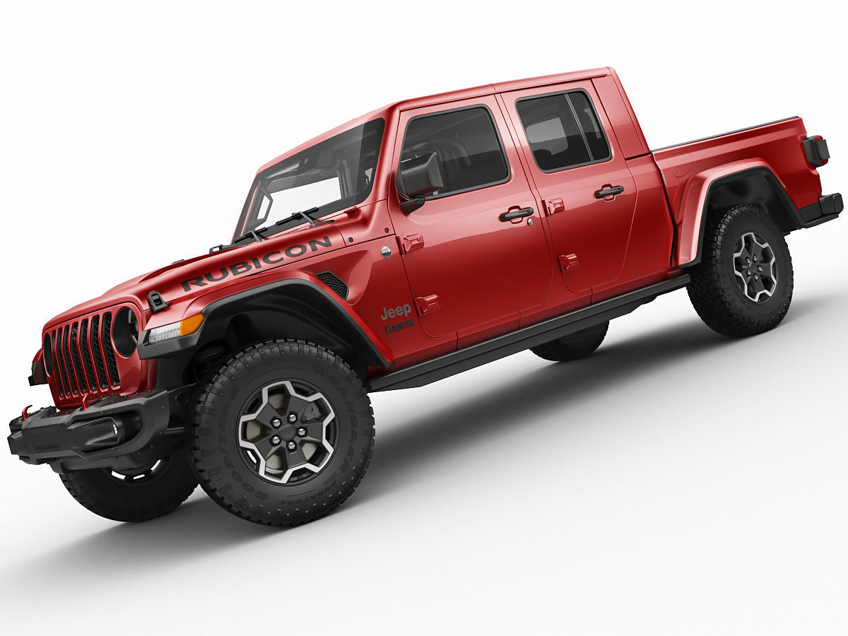 Jeep Gladiator 2020 3D model_8