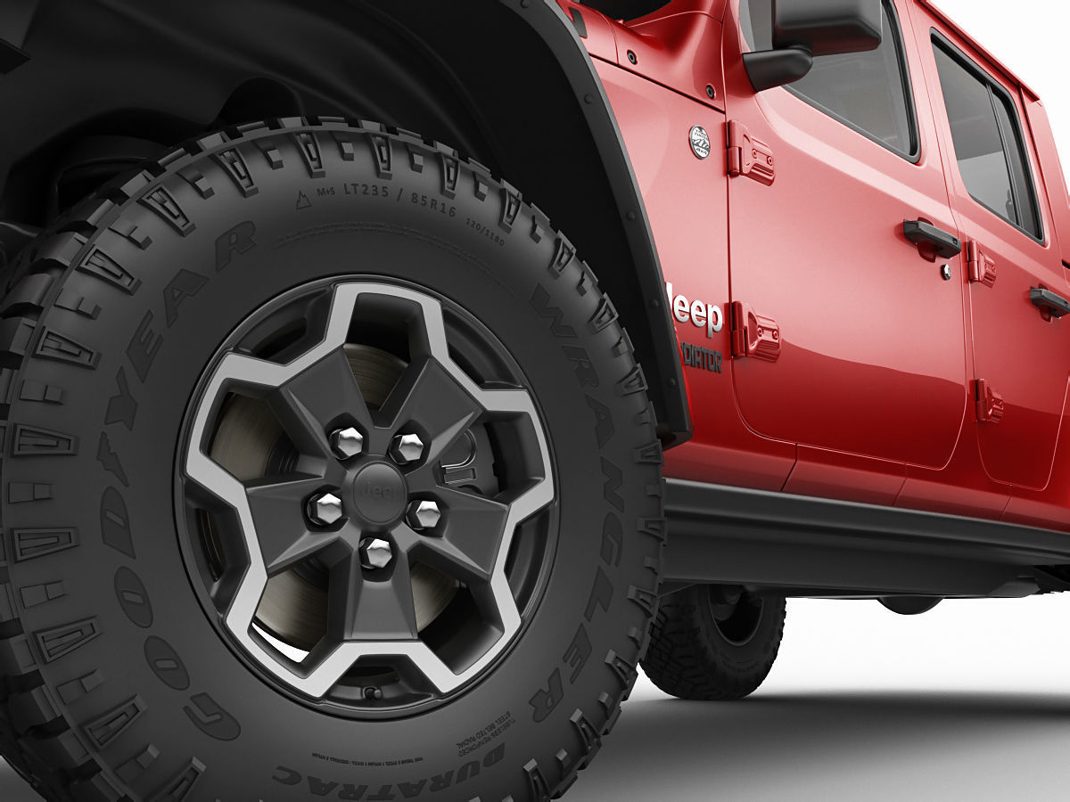 Jeep Gladiator 2020 3D model_10