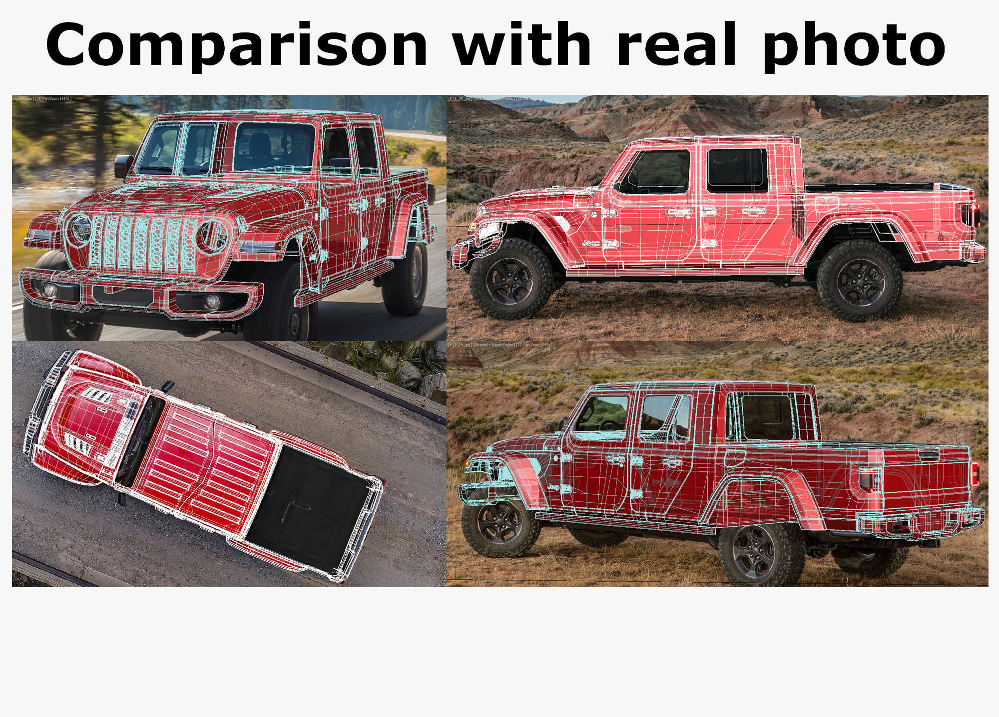 Jeep Gladiator 2020 3D model_28