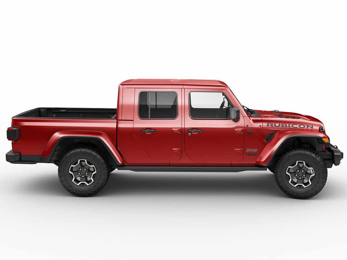 Jeep Gladiator 2020 3D model_2