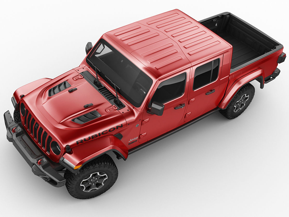 Jeep Gladiator 2020 3D model_5