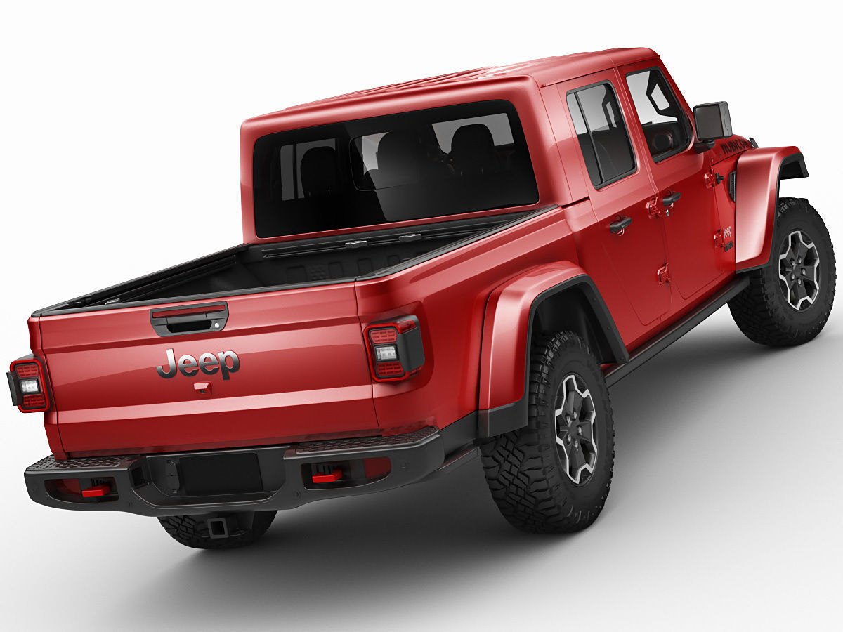 Jeep Gladiator 2020 3D model_1