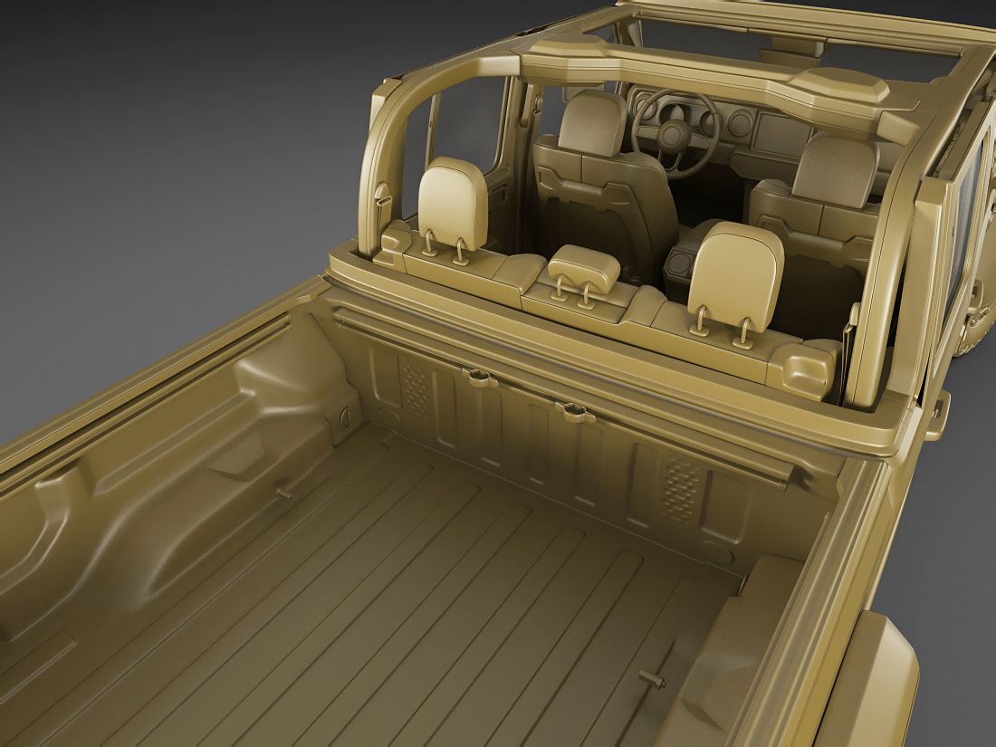 Jeep Gladiator 2020 3D model_24