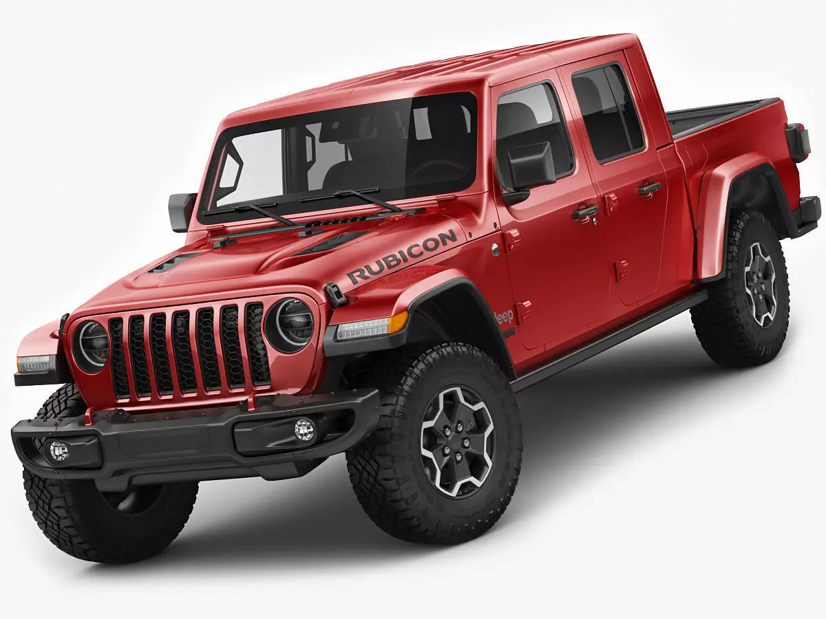 Jeep Gladiator 2020 3D model_0