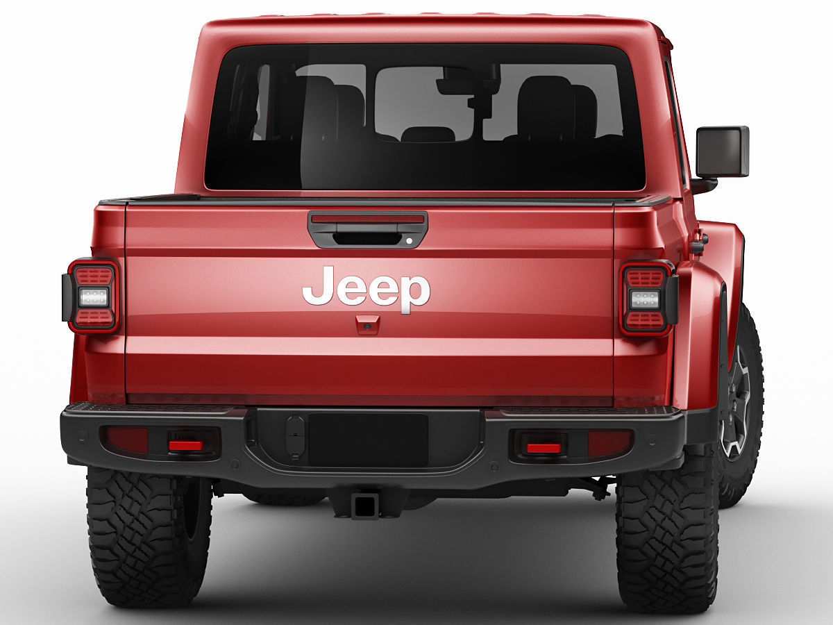 Jeep Gladiator 2020 3D model_12
