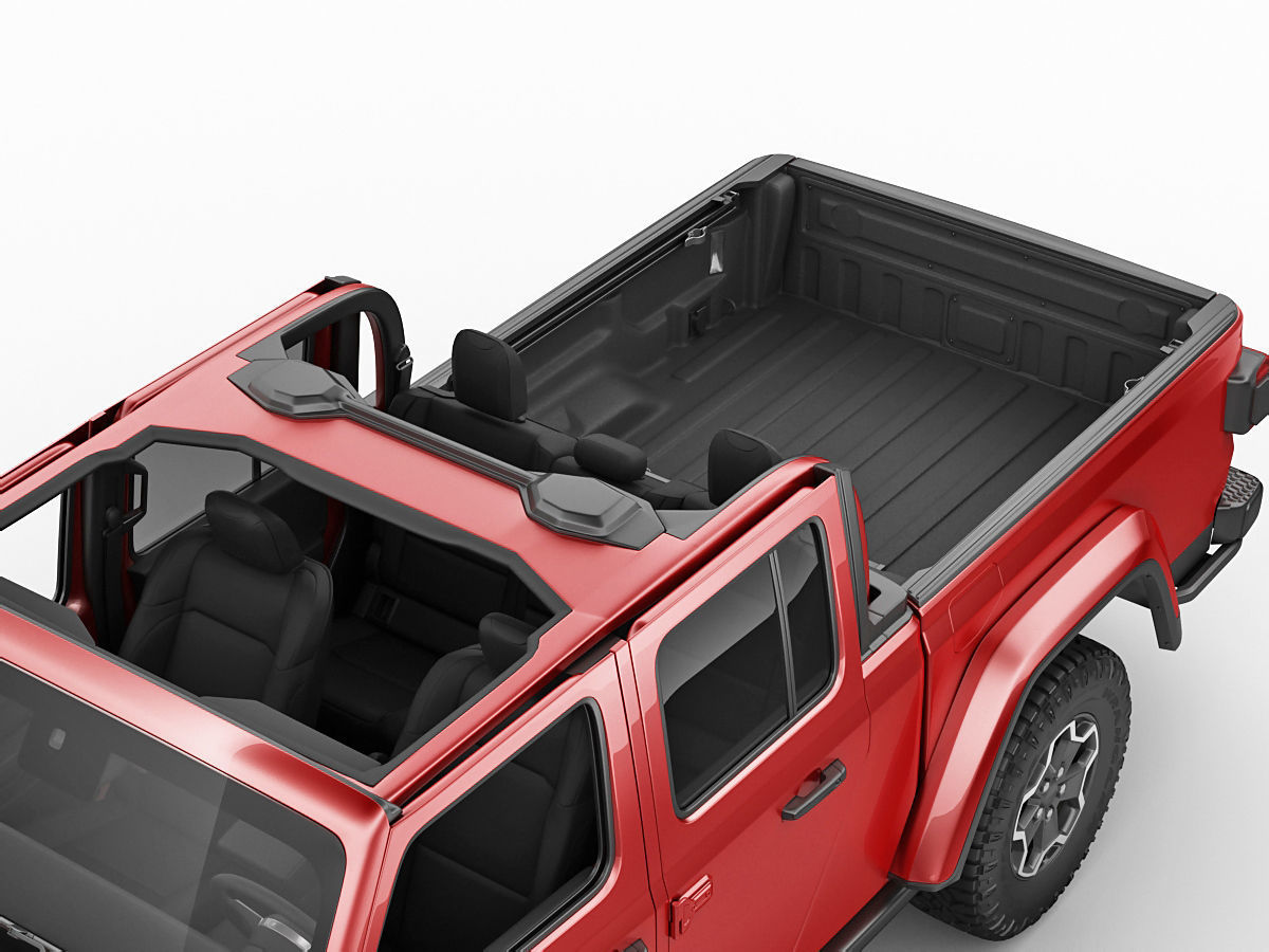 Jeep Gladiator 2020 3D model_15