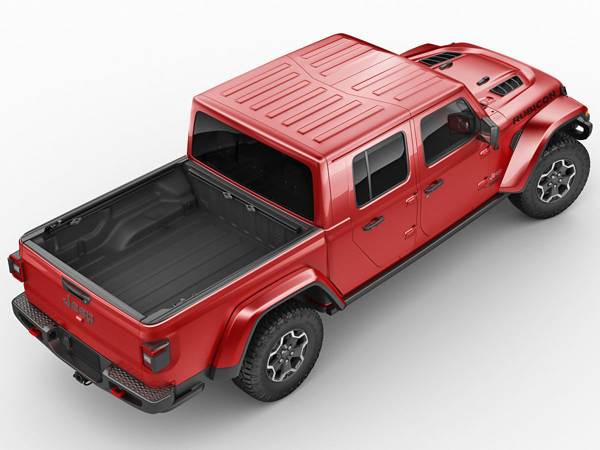 Jeep Gladiator 2020 3D model_6