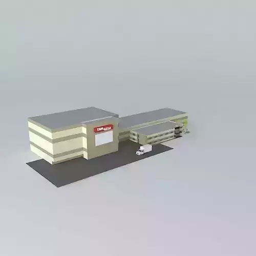 FOOD FACTORY Free 3D model