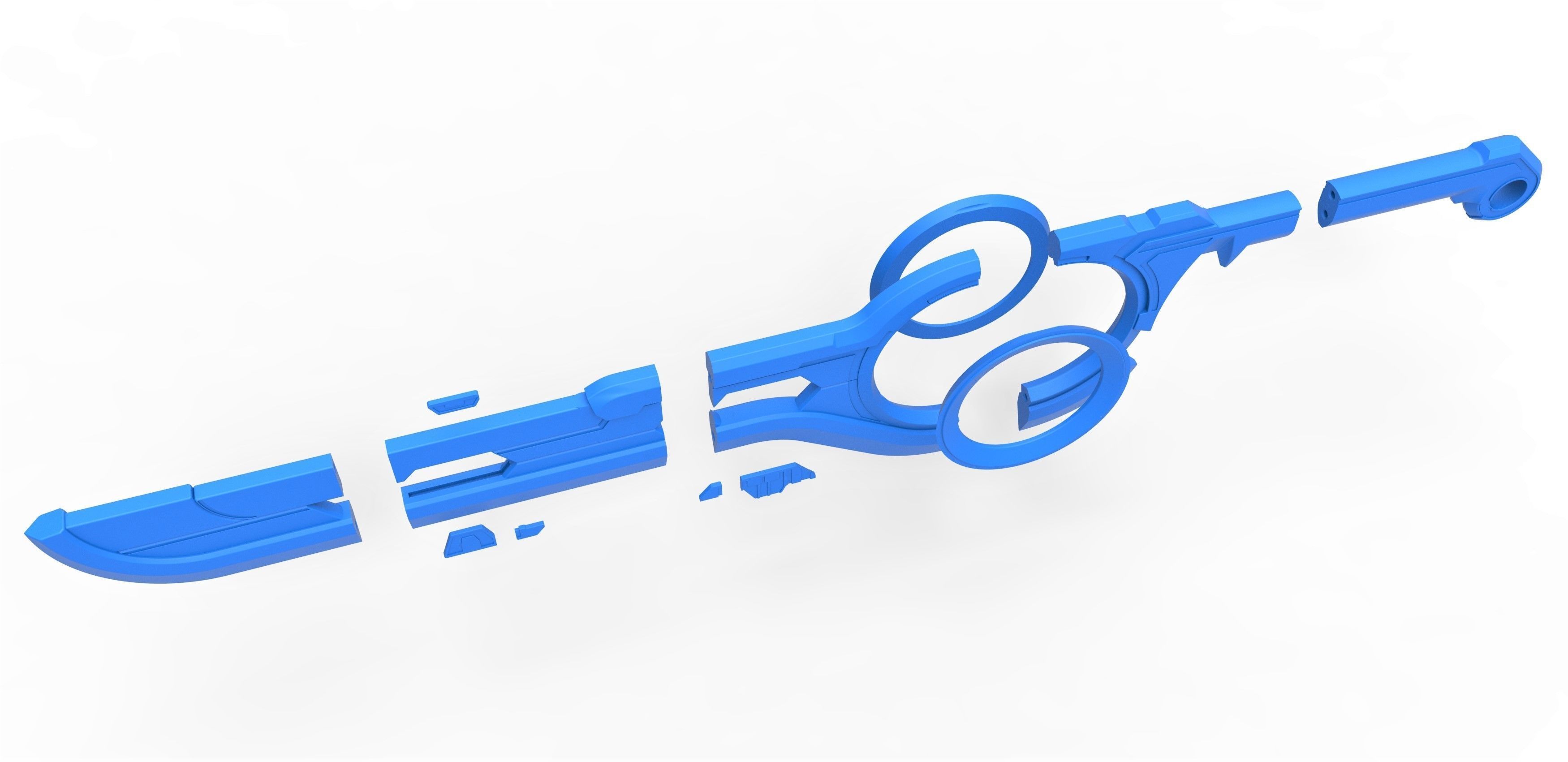 Sword Monado from Xenoblade Chronicles 3D print model_23