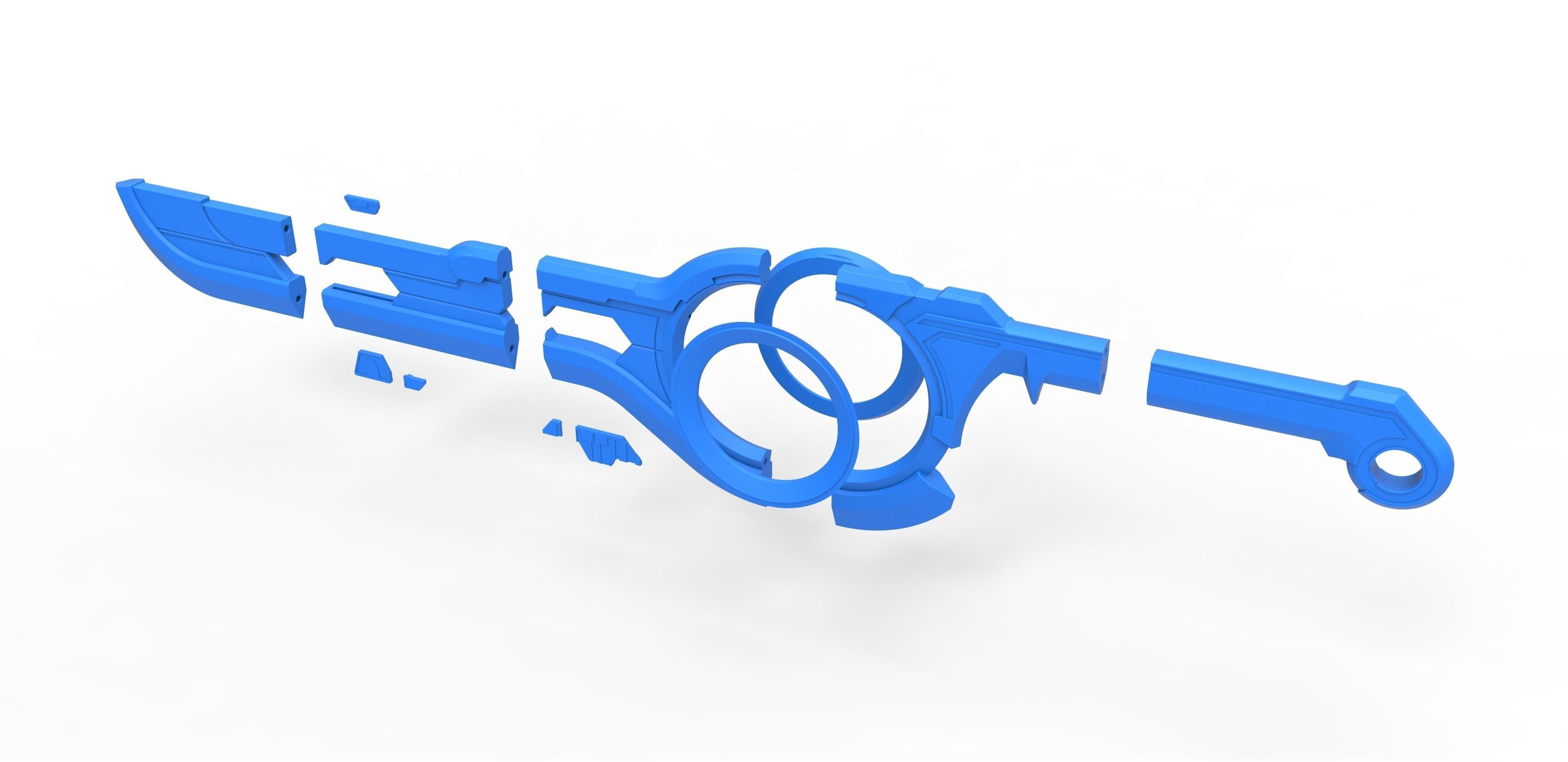 Sword Monado from Xenoblade Chronicles 3D print model_27