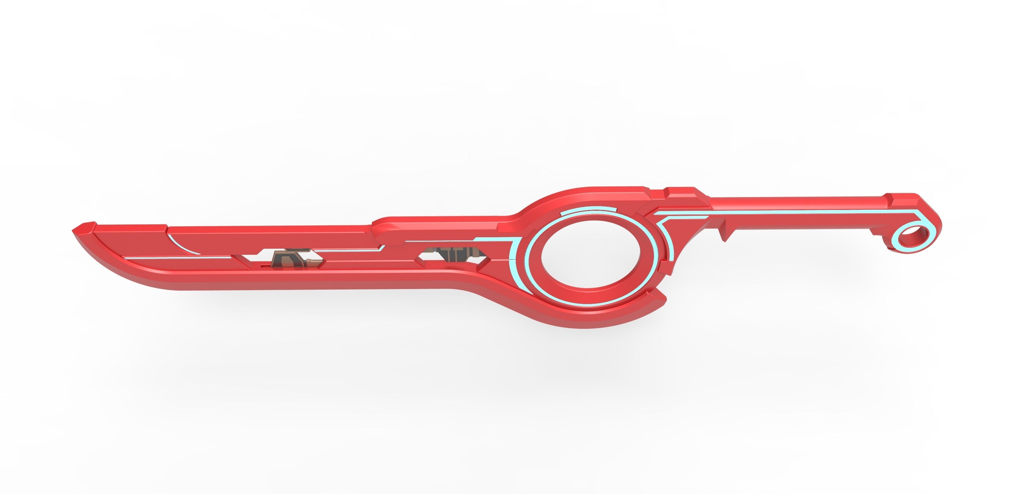 Sword Monado from Xenoblade Chronicles 3D print model_6