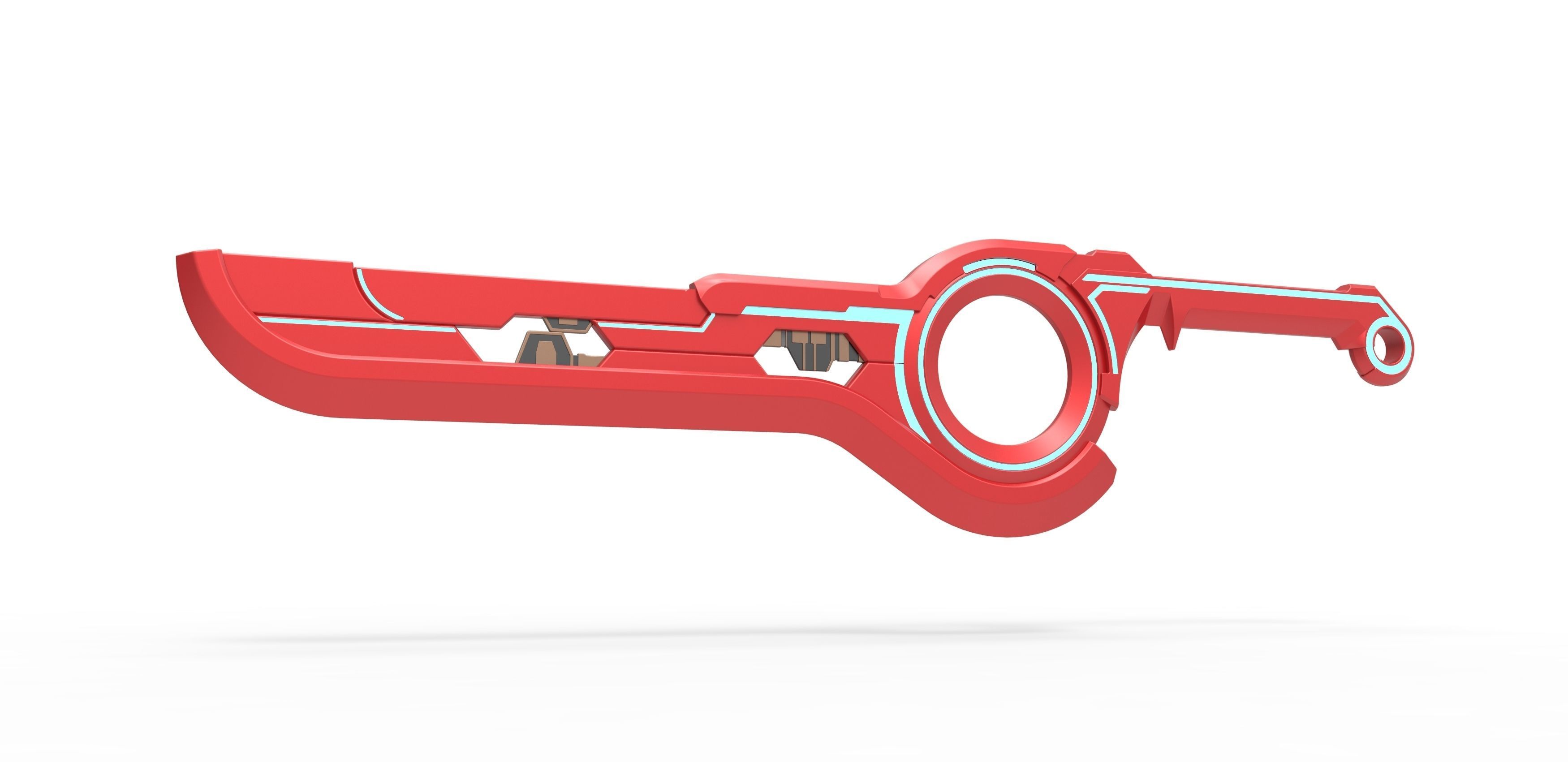 Sword Monado from Xenoblade Chronicles 3D print model_1