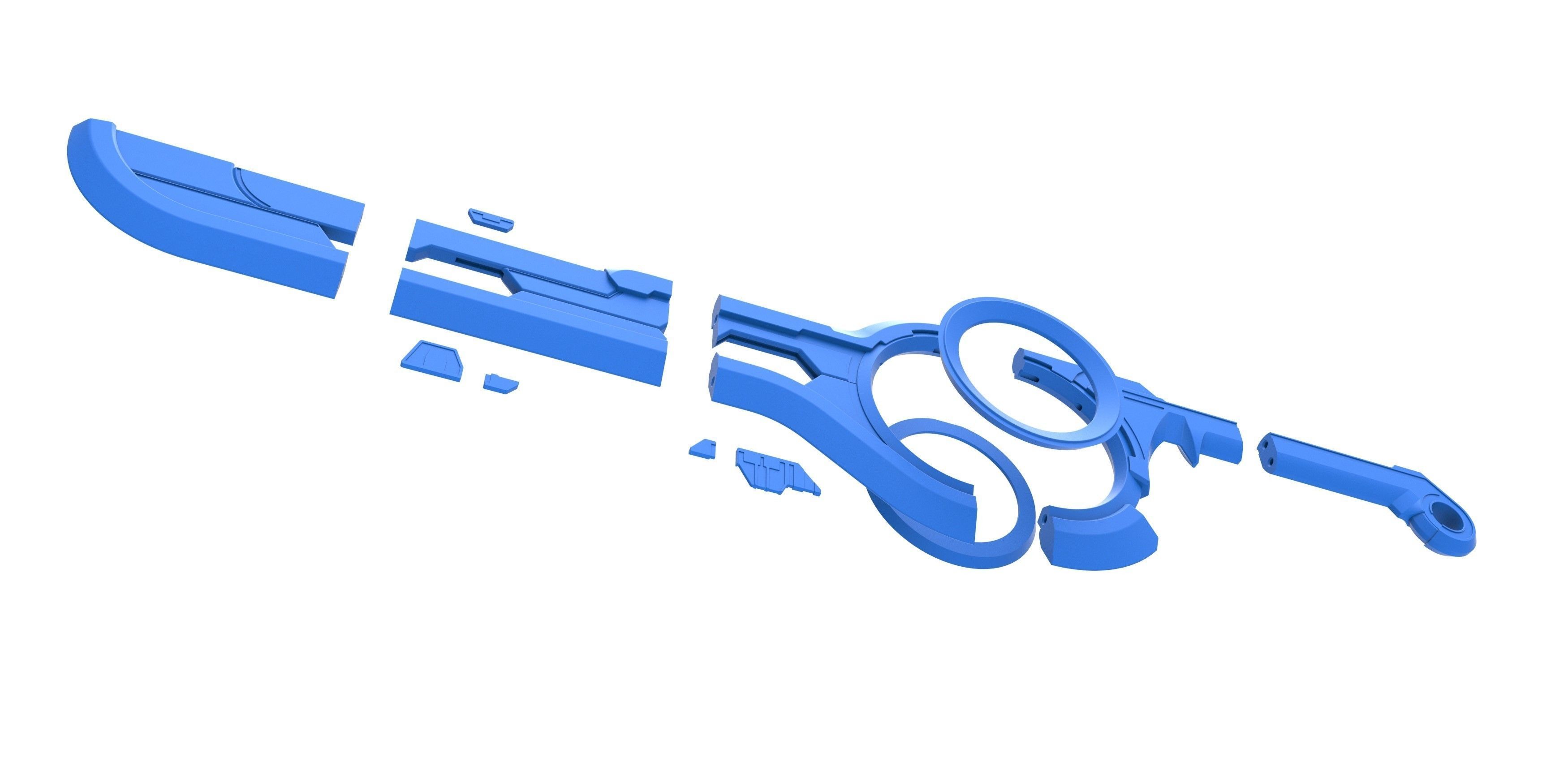 Sword Monado from Xenoblade Chronicles 3D print model_24