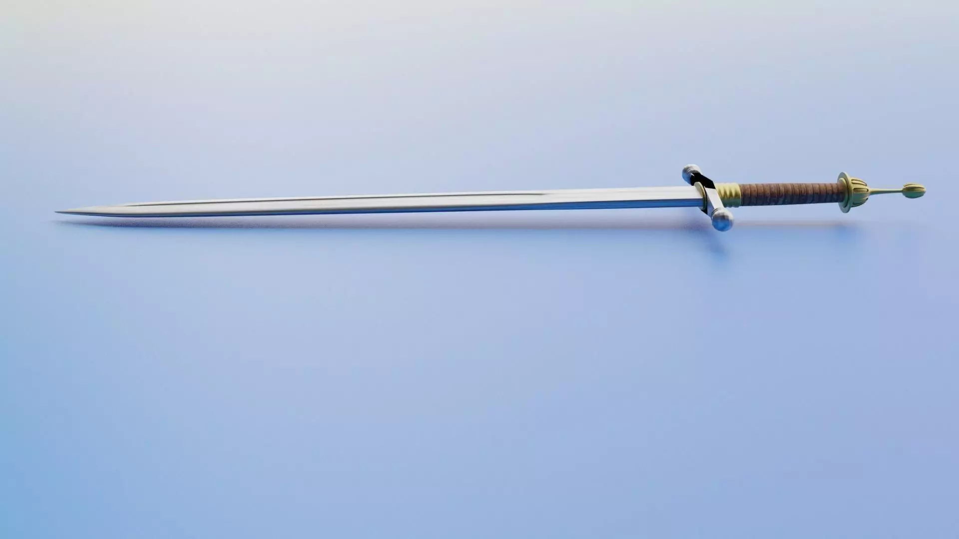 Sward sword 3D model_0