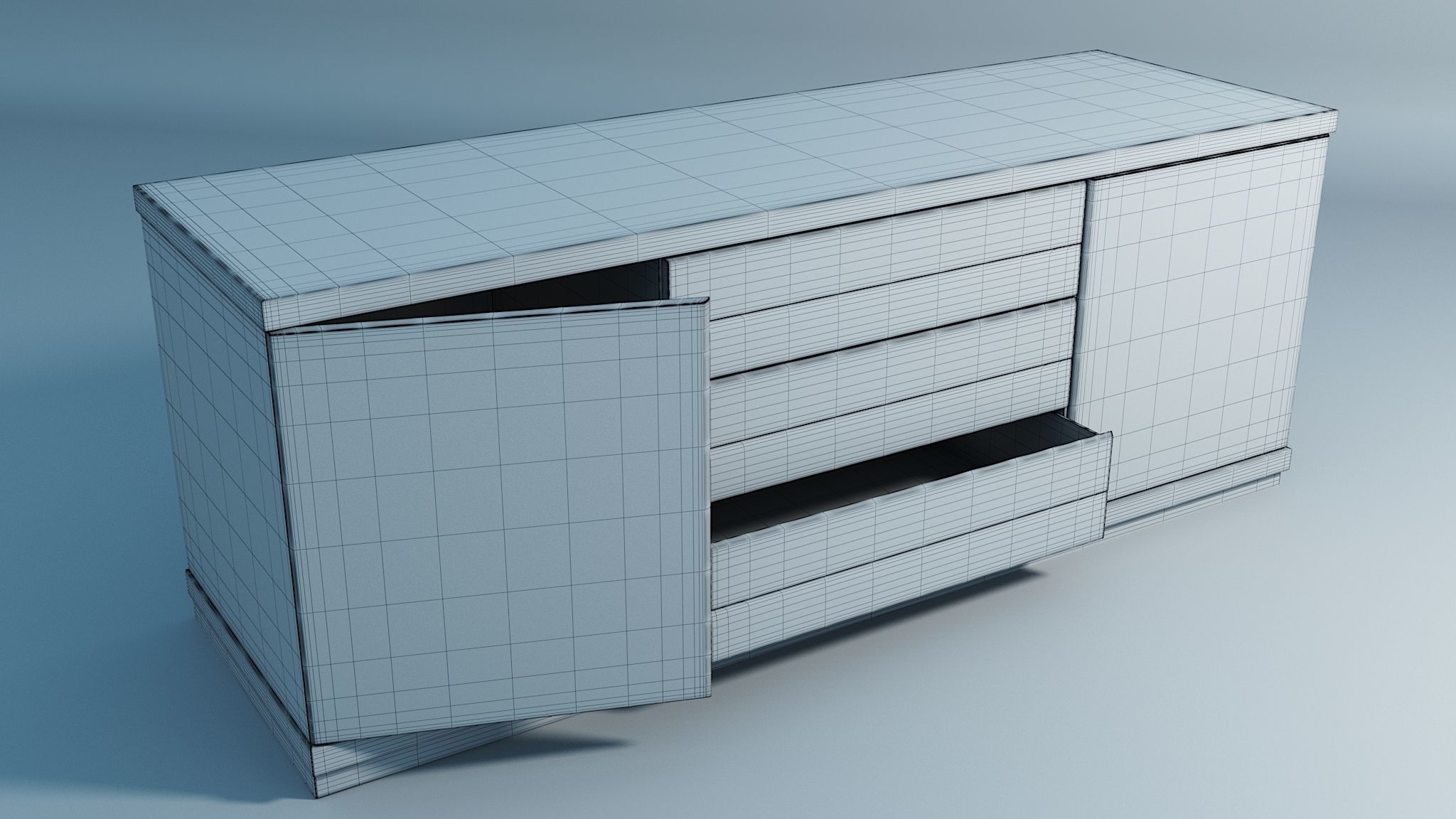 Chest of drawers HofC 3D model_17