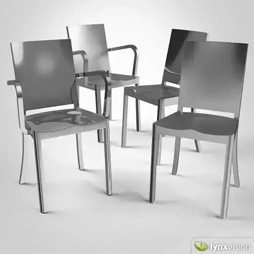 Hudson Chair Armchair 3D model