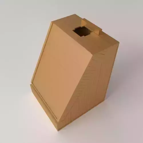 Sauna cardboard box