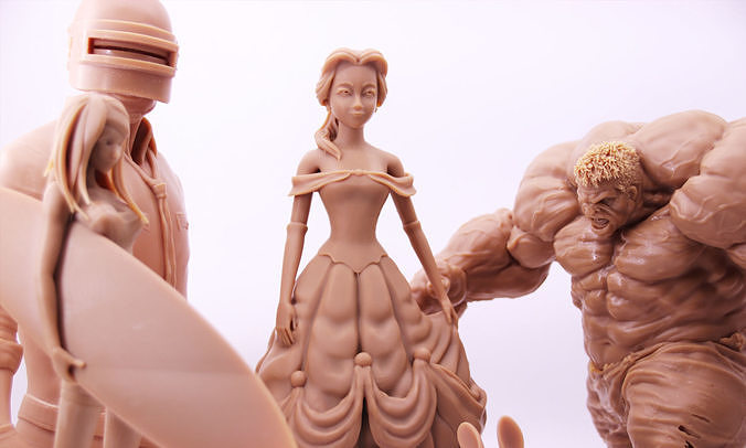 SLA 3D Printer for model  Free 3D model