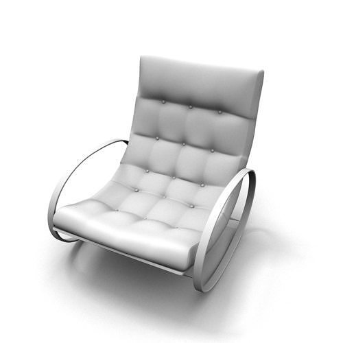 chair rocking 3D model