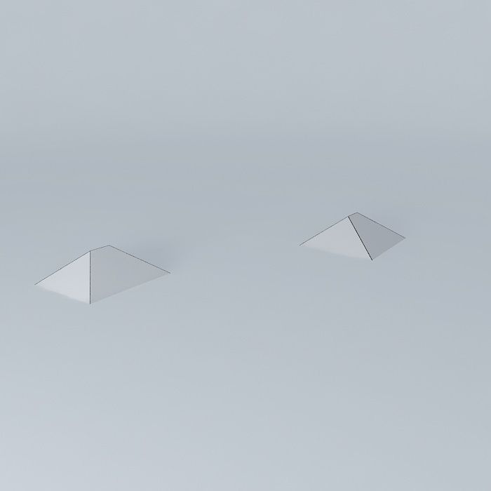 Turkish pyramids in China party 1004 Free 3D model_3