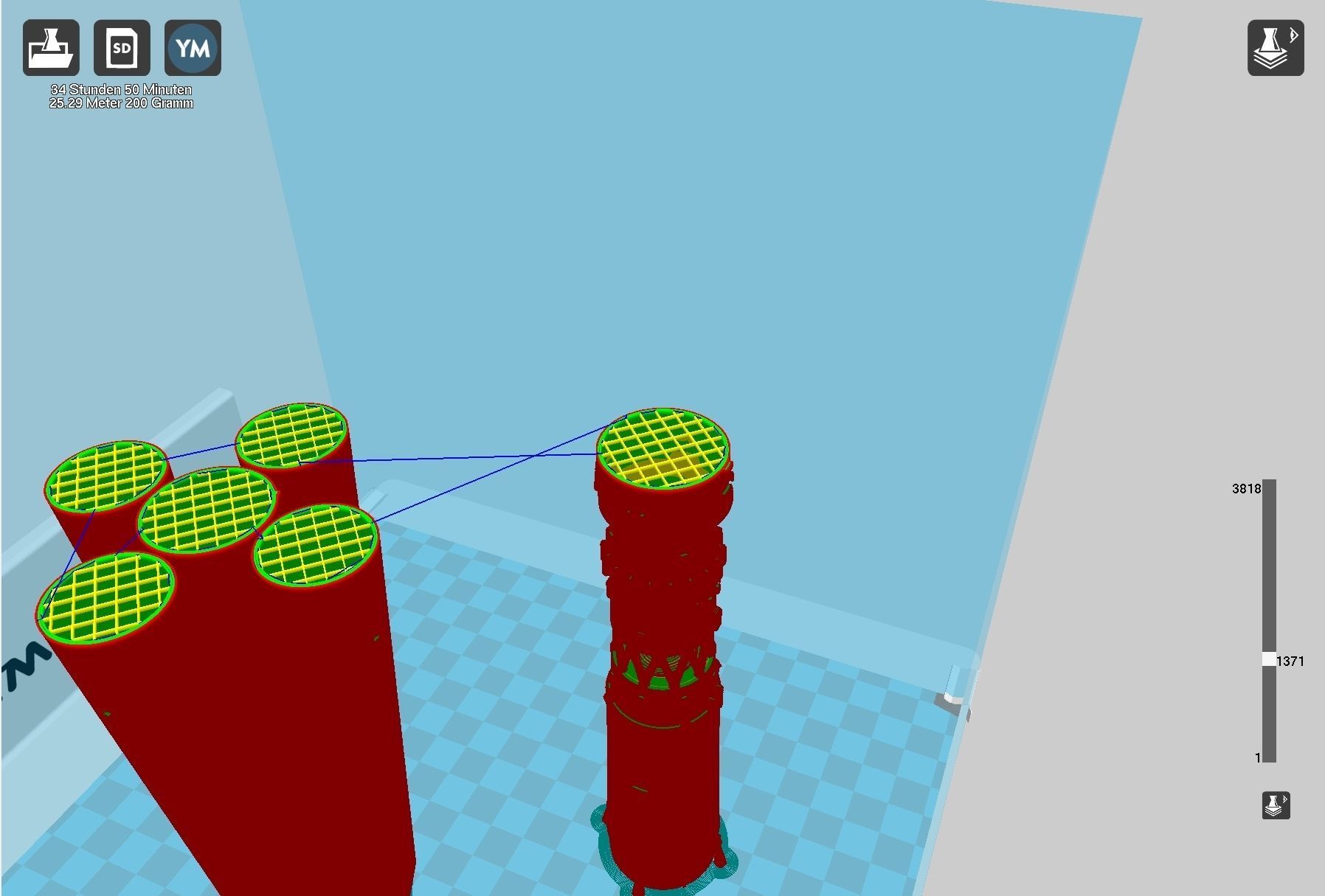 Vostok K Rocket Model 3D print model_61