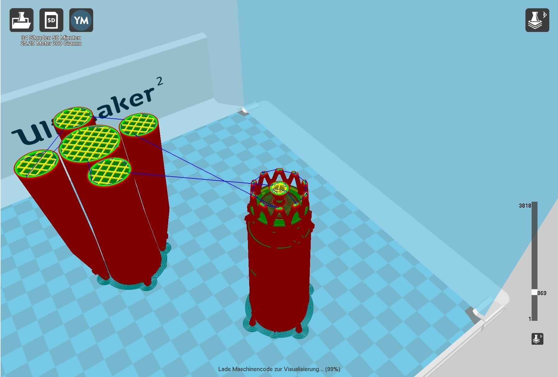 Vostok K Rocket Model 3D print model_64