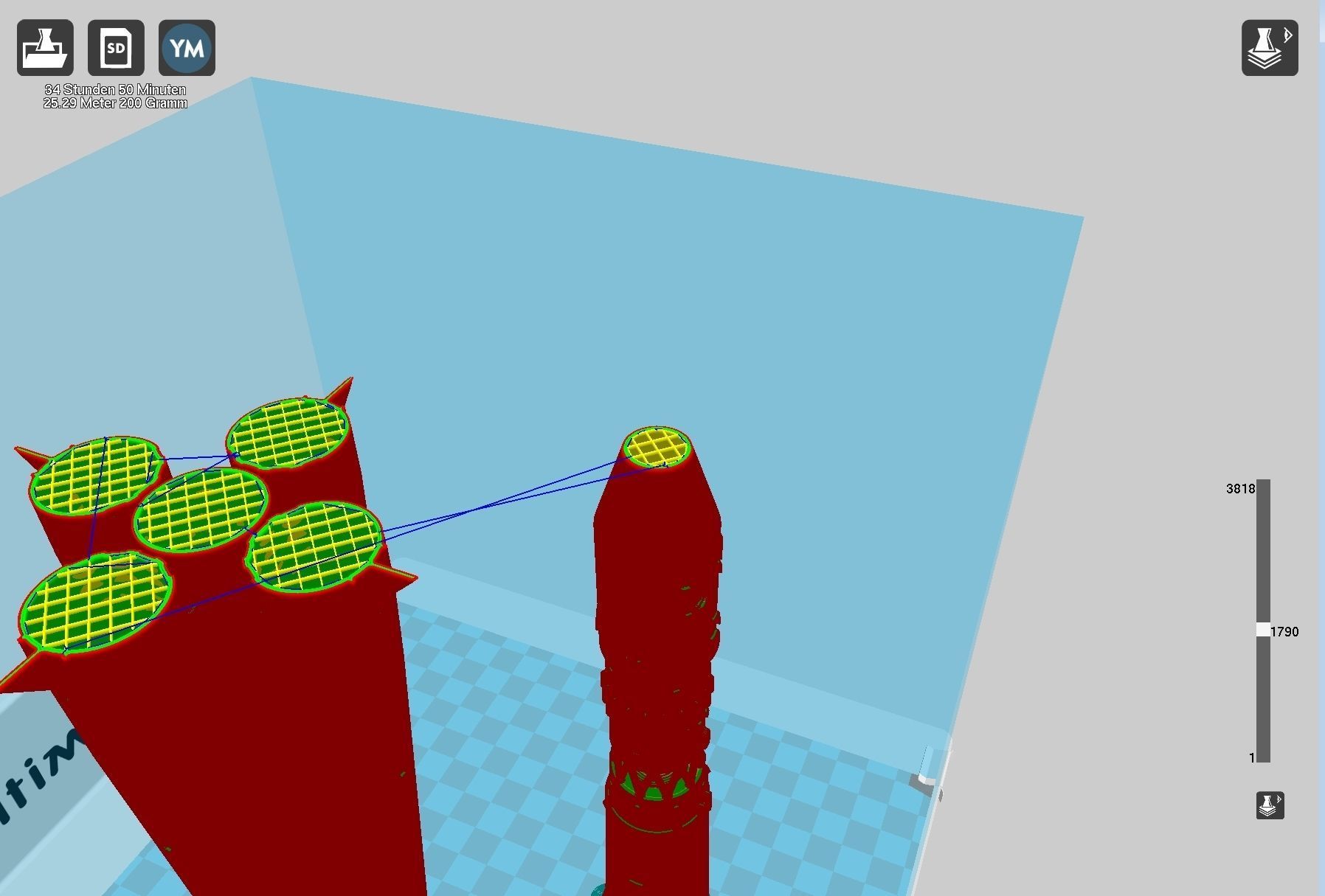 Vostok K Rocket Model 3D print model_55