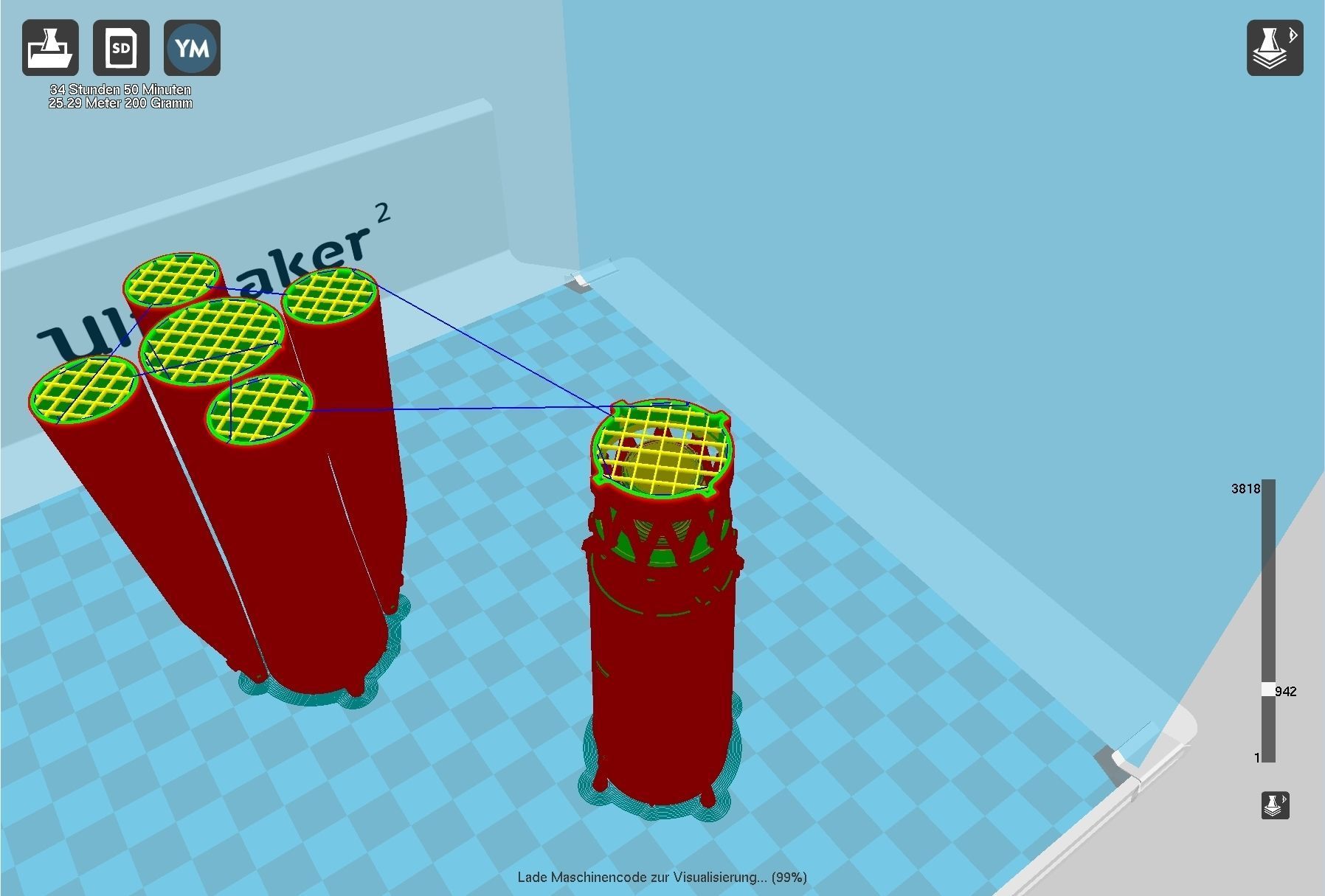 Vostok K Rocket Model 3D print model_63