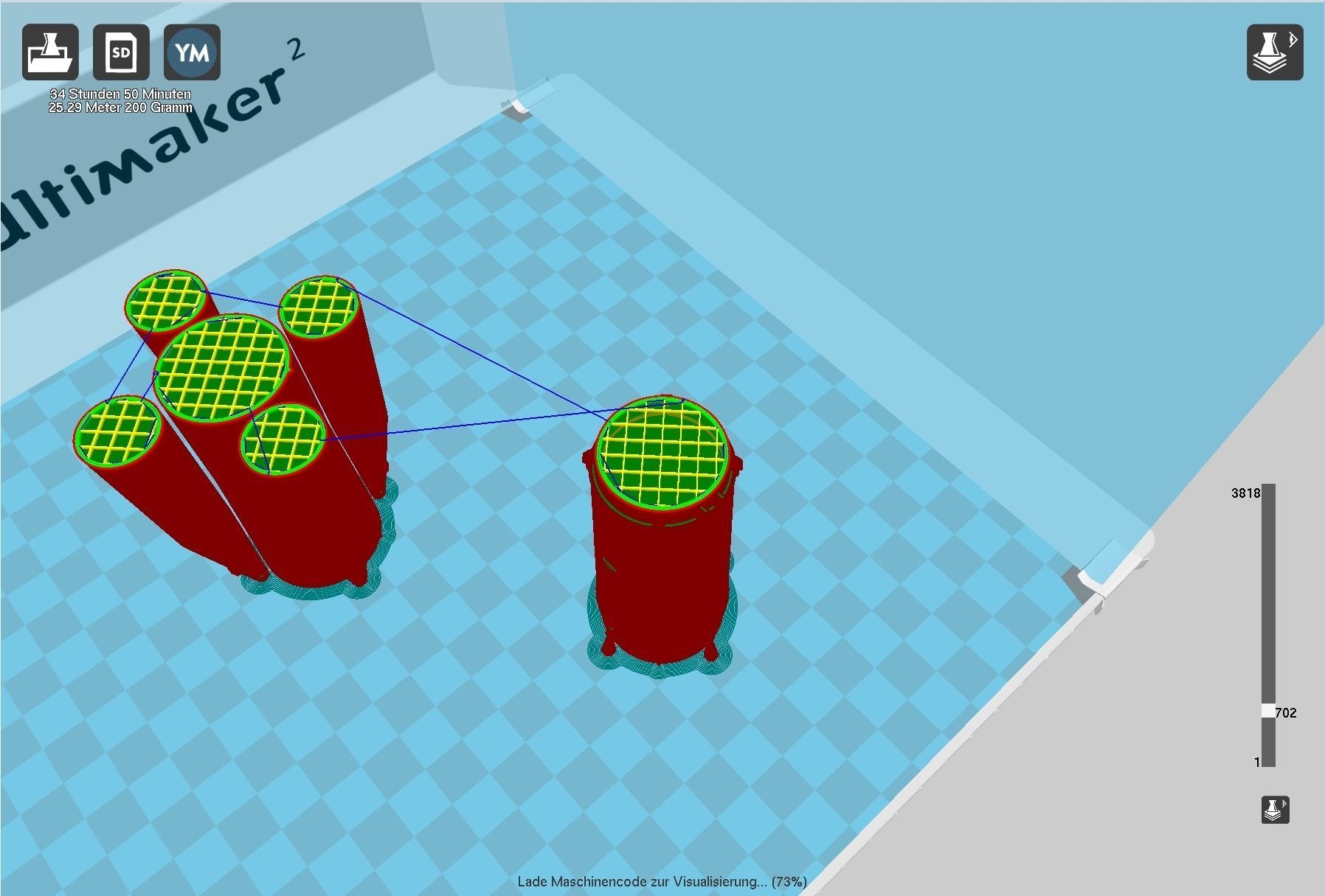 Vostok K Rocket Model 3D print model_68