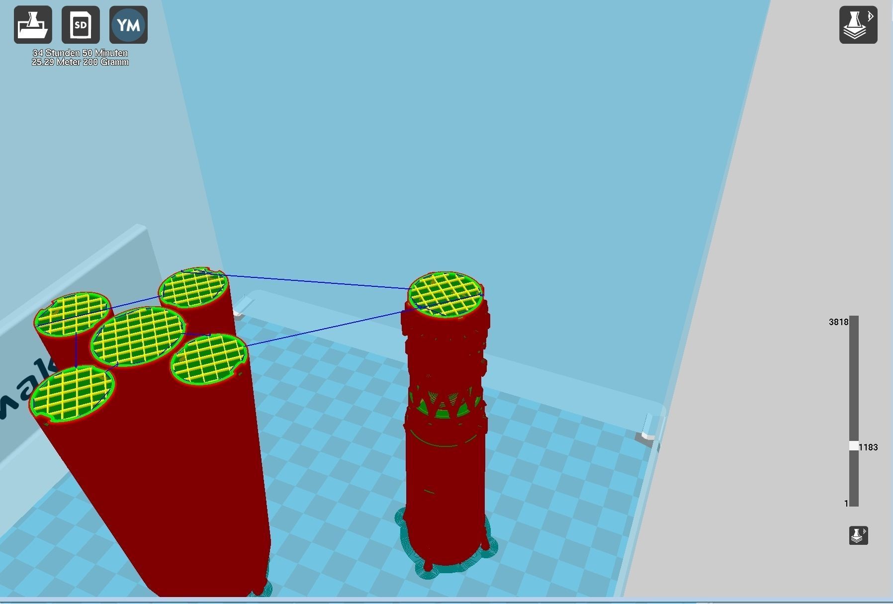 Vostok K Rocket Model 3D print model_60