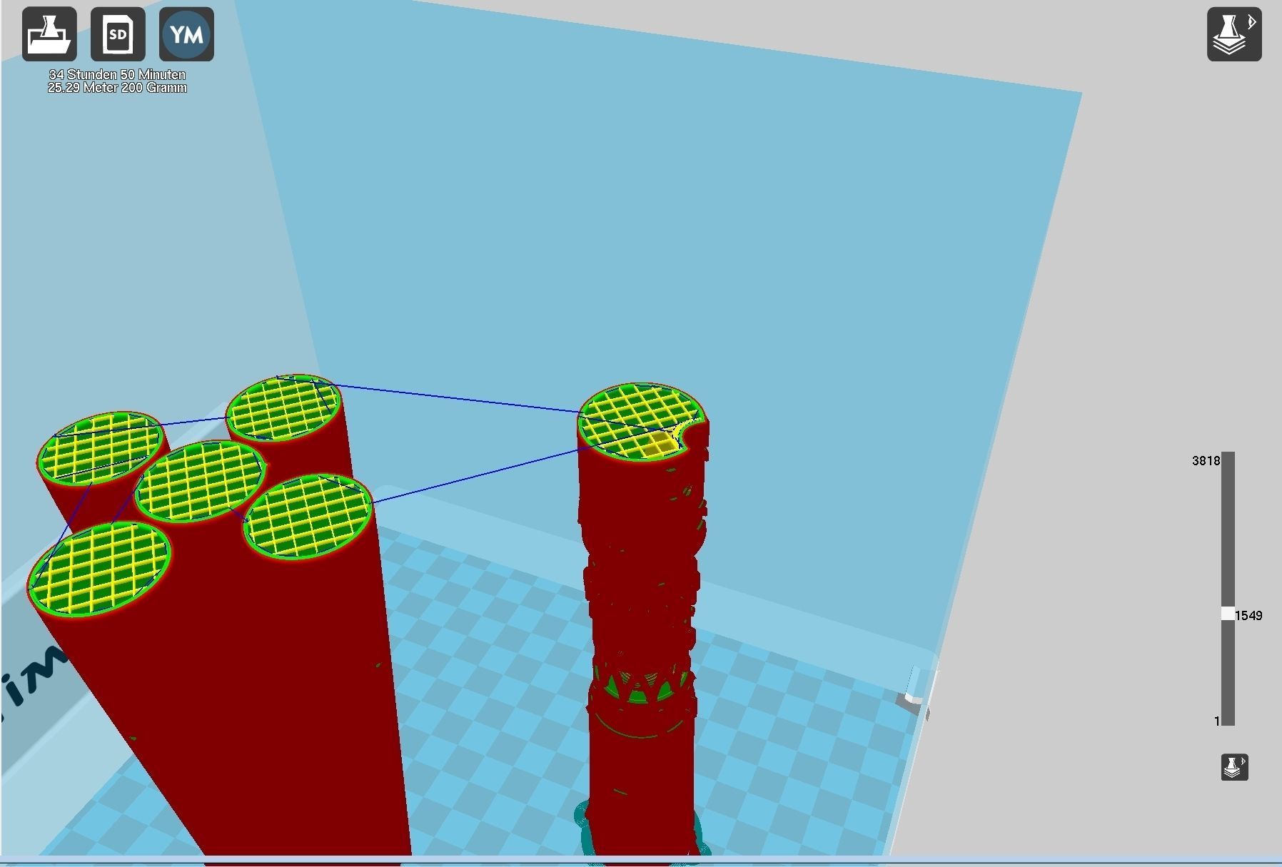 Vostok K Rocket Model 3D print model_54