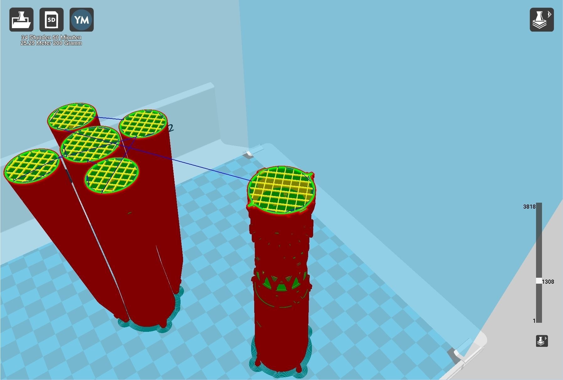 Vostok K Rocket Model 3D print model_59